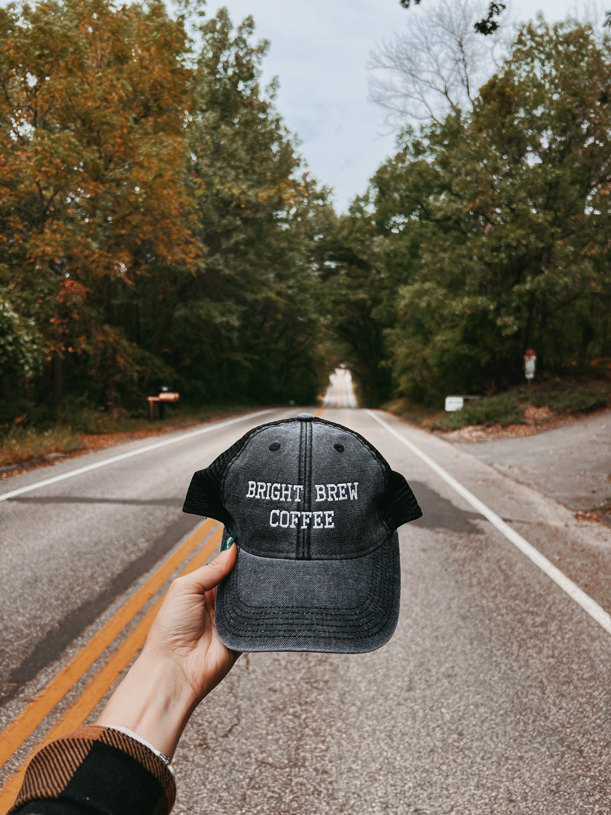 Bright Brew Coffee Embroidered Dad Hat