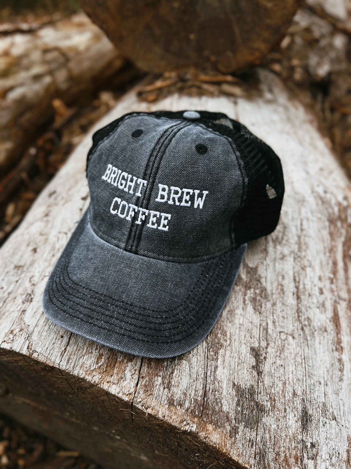 Bright Brew Coffee Embroidered Dad Hat