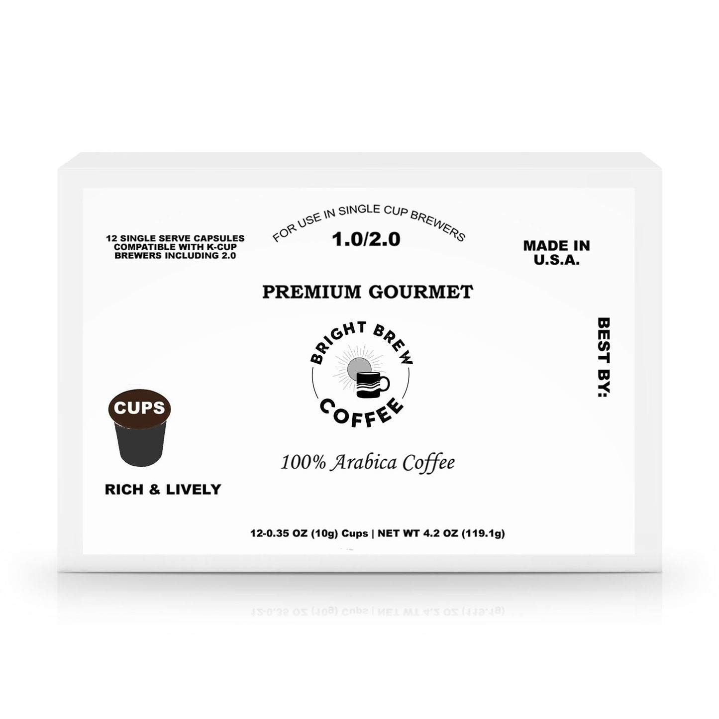 60 Pack Single Serve Coffee Capsules